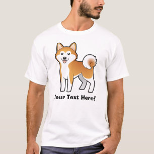 T-shirt Bande dessinée Akita Inu/Shiba Inu