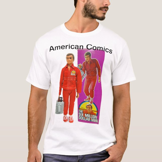 T-shirt Bande dessinée américaine (Devant)