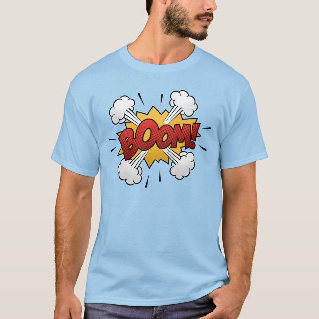 T-shirt Bande dessinée bulle de l'art (Devant)