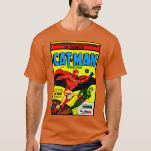 T-shirt bande dessinée Cat-Man