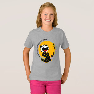 T-shirt Bande dessinée chat   Enfants