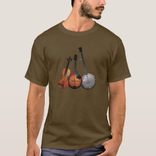 T-shirt Bande dessinée de bande de Bluegrass