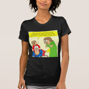 T-shirt Bande dessinée de chemise de fente de 434 bouts