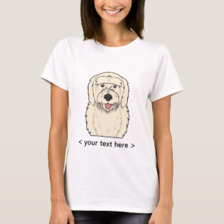 T-shirt Bande dessinée de Goldendoodle personnalisée