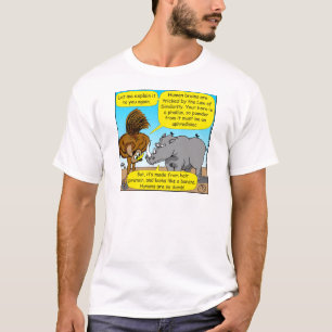 T-shirt Bande dessinée de phallus du rhinocéros 889