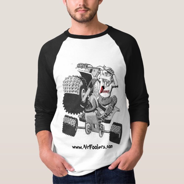 T-shirt bande dessinée de www.AirFoolers.com de *UPDATED* (Devant)