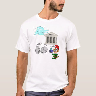 T-shirt Bande dessinée d'Elf de souris de banquise (je me
