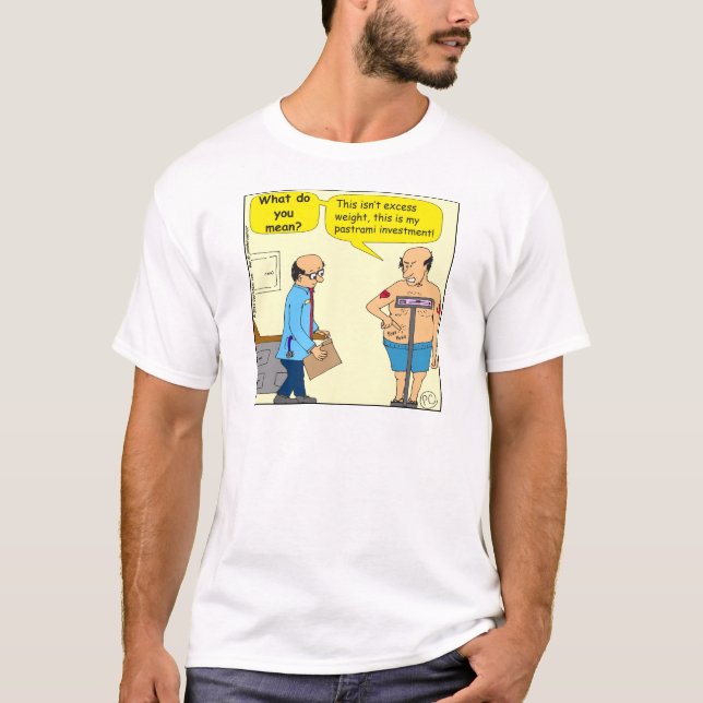 T-shirt bande dessinée d'investissement de la pastrami 516 (Devant)
