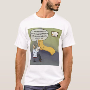 T-shirt Bande dessinée drôle d'araignée avec arachnophobie