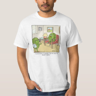 T-shirt Bande dessinée drôle T-chemise-Asperme