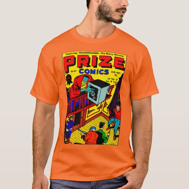 T-shirt Bande dessinée du PRIX des années 1940 (Devant)