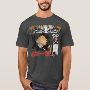 T-shirt Bande dessinée graphique Bleach Ichigo de style an