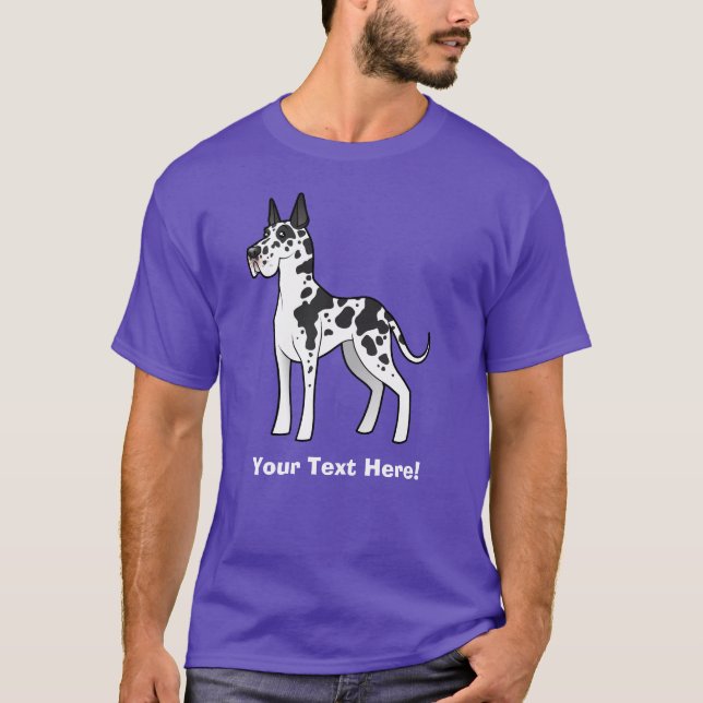 T-shirt Bande dessinée great dane (Devant)