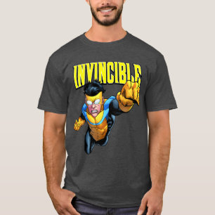 T-shirt Bande dessinée invincible anime vintage famille