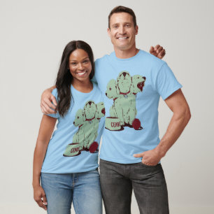 T-shirt Bande dessinée mignonne de Cerberus