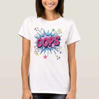 T-shirt Bande dessinée OOPS