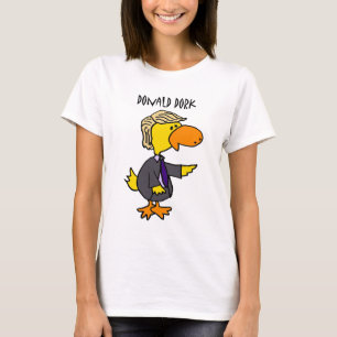 T-shirt Bande dessinée politique de Dork drôle de Donald