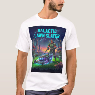 T-shirt Bande dessinée Rétro Halftone Cosmo Tondeuse Sci-f