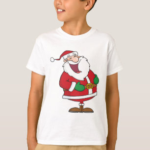 T-shirt Bande dessinée riant le père noël