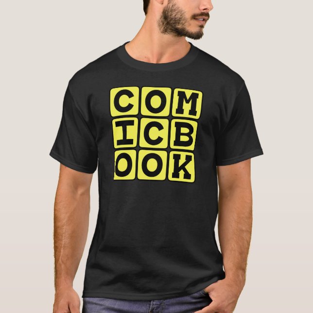 T-shirt Bande dessinée, roman graphique (Devant)