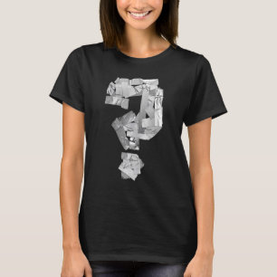 T-shirt Bande d'utilitaire gris Question Mark Riddle