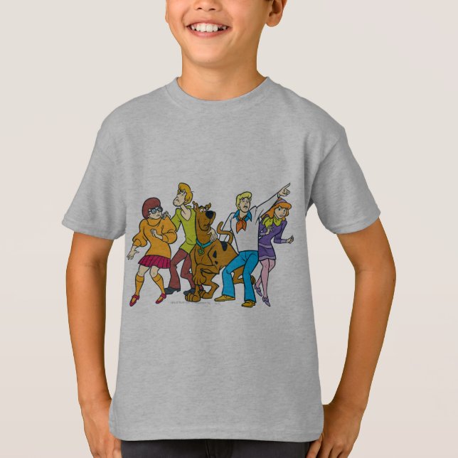 T-shirt Bande entière 13 Mystery Inc (Devant)