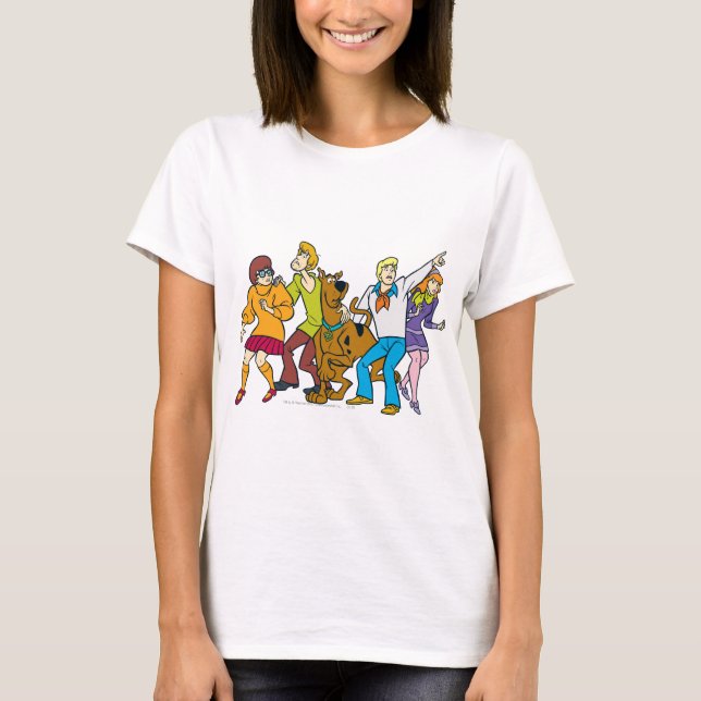 T-shirt Bande entière 13 Mystery Inc (Devant)