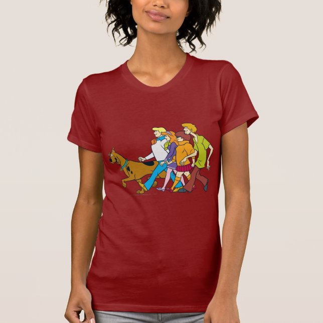 T-shirt Bande entière 18 Mystery Inc (Devant)