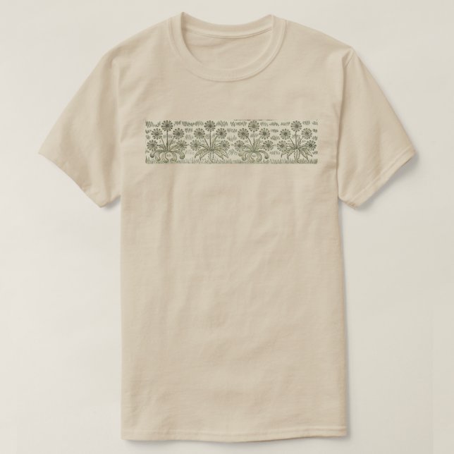 T-shirt Bande florale (Design devant)