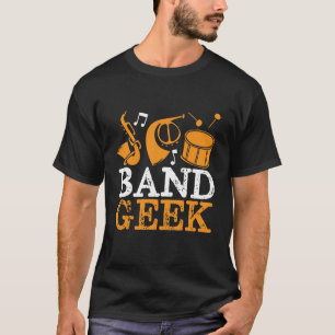 T-shirt Bande Geek Amusante et Cool Marching Band