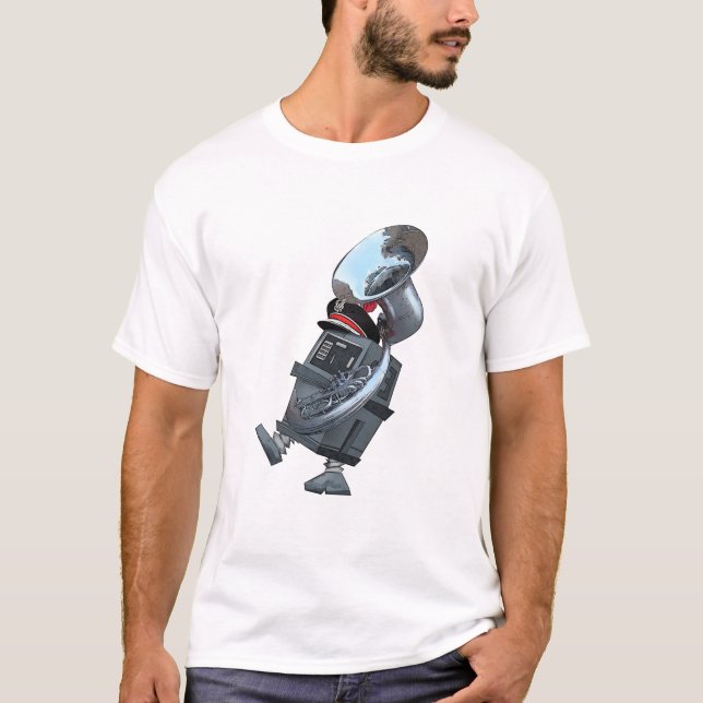 T-shirt Bande Marche Gonk Droid (Devant)