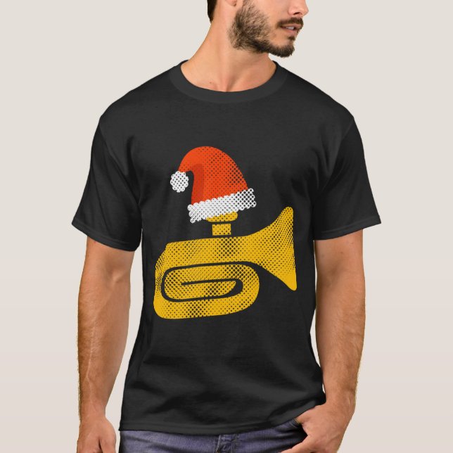 T-shirt Bande Marching Funny Tuba (Devant)