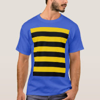 Bande noire et jaune motif d'abeille Graphique