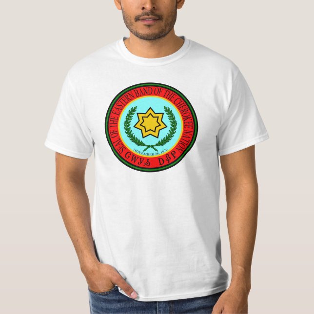 T-shirt Bande orientale du joint cherokee (Devant)