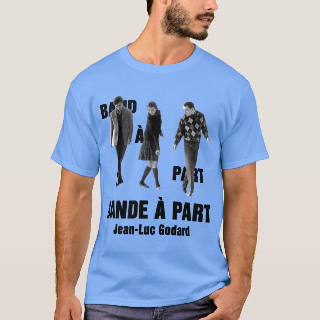 T-shirt Bande part Jean Luc Godard (Devant)