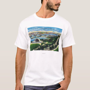 T-shirt Bande Shell commémorative, Charles River de trapp