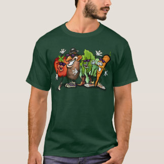 T-shirt Bande végétarienne
