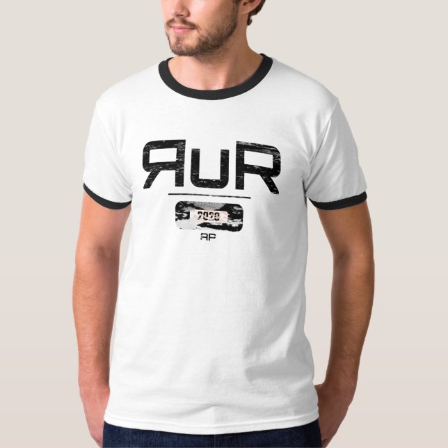 T-shirt Bande Vintage "RuR" (Devant)
