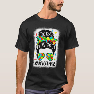 T-shirt Bandeau pour chignon désordonné Mère solidaire Fem