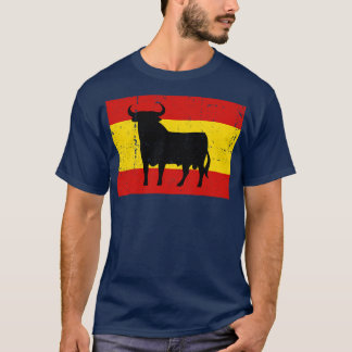 T-shirt Bandera de Espaa Toro de Osborne