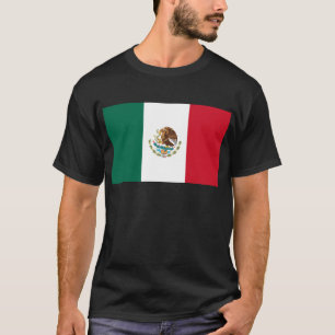 T-shirt Bandera de México - drapeau du Mexique - drapeau