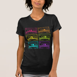 T-shirt Bandes au néon de mélange