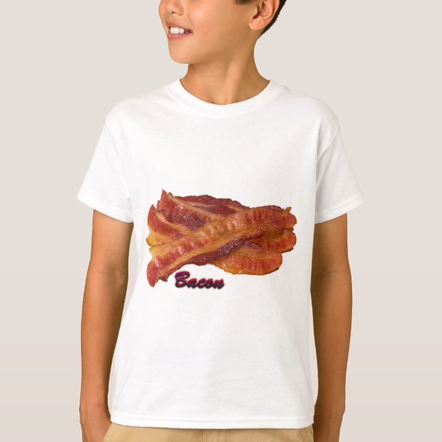 T-shirt Bandes de Bacon (Devant)