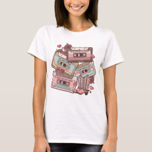 T-shirt Bandes de cassettes de l'Ouest
