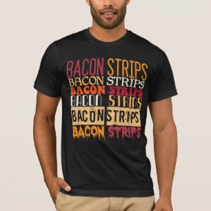 T-shirt Bandes de lard