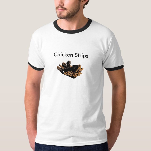 T-shirt Bandes de poulet (Devant)