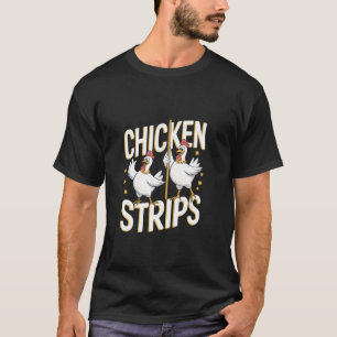 T-shirt Bandes de poulet drôle de danse