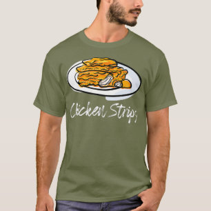 T-shirt Bandes de poulet Fried Tenders Hot Wings Doing