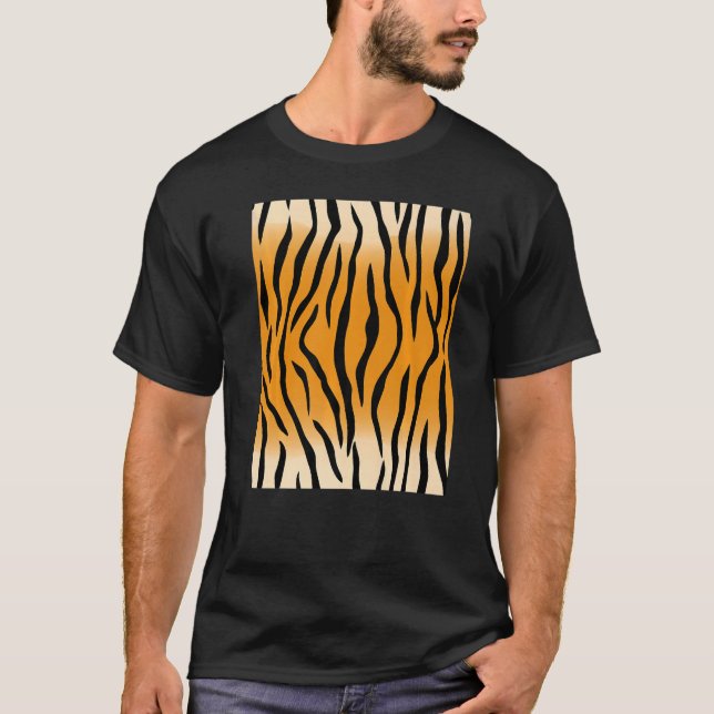 T-shirt Bandes de tigres parfaites (Devant)