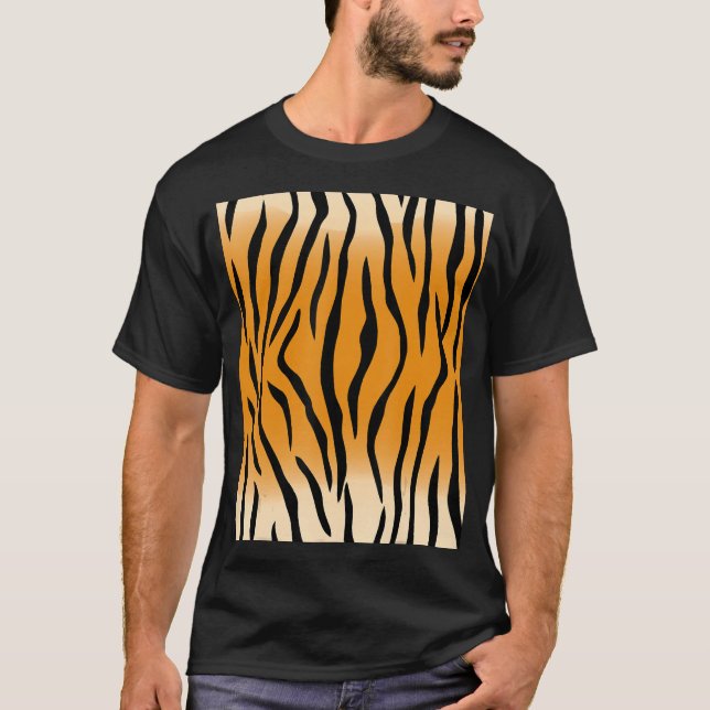 T-shirt Bandes de tigres parfaites (Devant)